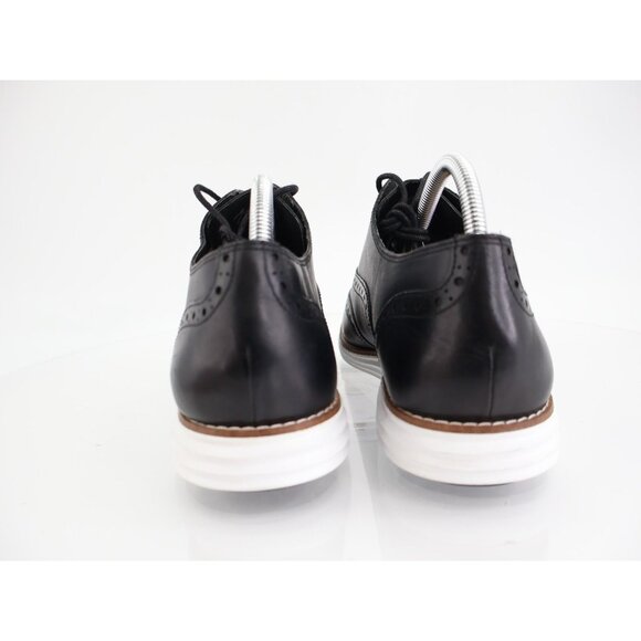 Cole Haan Women's OriginalGrand Wingtip Oxford Size 11 B Black Leather Lace Up - Picture 5 of 11